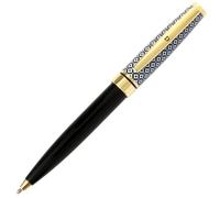 Penna personalizzata iniziale Black & Gold - D - Draeger