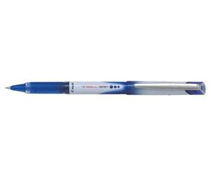Penna Pilot con incisione liquida V Ball Grip 05 - Punta conica con sfera 0,5 mm - Corsa 0,3 mm - Impugnatura in gomma - Colore NEW
