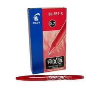 Penna Pilot Frixion Clicker 0.7 Rossa BLRT-FR7 CONF.12 PZ Scuola