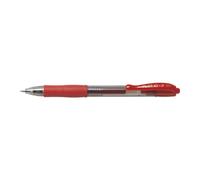 Roller gel a scatto G 2 - punta 0,7mm - rosso - Pilot