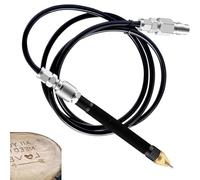 Penna pneumatica per incisione, Scriba industriale in metallo, 60-90 PSI Air Stylus con frequenza di battito 3500-3800 BPM, connettore di ingresso da 1/4" per intaglio e marcatura di precisione
