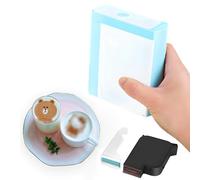 Penna portatile per stampante da caffè per testo personalizzato e motivi su pane, biscotti, torte, strumento per decorare alimenti fai da te