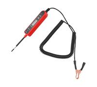 Penna portatile per test automobilistici per circuiti da 6 V-75 V CC, tester di tensione con display digitale con identificazione della polarità, interruzione di circuito e funzioni di ricerca dei