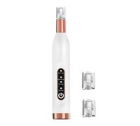 Penna professionale per la pelle, dispositivo per microneedling, strumento Derma Pen | Kit cosmetico senza fili, livelli di velocità regolabili, 3 testine a cartuccia per pelle liscia, potenziamento e