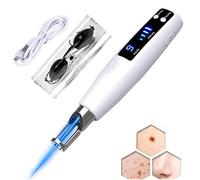 Penna Professionale Per La Rimozione Dei Nei, Dispositivo Al Plasma A Penna Picosecondo, 9 Modalità + 4 Livelli, Con Schermo Lcd + Illuminazione, Per Verruche, Lentiggini, Nei, Macchie Scure,Blue