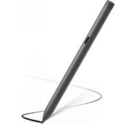 Penna ricaricabile per Premier Active Pen PN7522W, 3 pulsanti, indicatore LED, pennino a forma di cono, wireless, compatibile con Bluetooth 5.1, per Inspiron/Latitude/XPS/Precision, nero