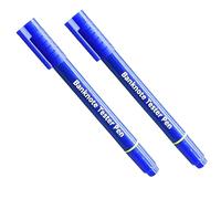 Penna rilevatore di banconote false - Test in 2 secondi - Set di 2 penne 2 in 1 (Rilevamento + Penna a sfera) | Controllo banconote Euro Dollar | Feltro anti-contraffazione | Tester di contanti