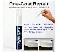 Penna ritocco vernice bianco perla, colore nero, strumento di riparazione graffi per vernice auto, appositamente progettato per la rimozione di graffi sulla superficie della vernice dell'auto Tagli Un