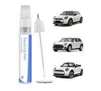 Penna ritocco vernice C6A Nanug bianco metallizzato per BMW MINI - Esatta corrispondenza - Vernice per riparazioni di graffi e scheggiature