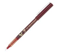 Penna Roller Ball Pilot V7 Hi-tecpoint 0.7 mm Rossa