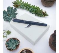 Penna Roller BLU Regalo Elegante e Personalizzato con Incisione nome Gratis