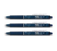 Penna roller Frixion cancellabile da Pilot - Nero, Blu/Nero, 3 Stifte