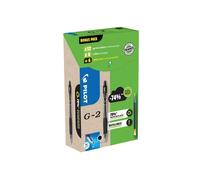 PILOT - 000023 - Penna roller gel scatto G-2 - punta 0,7 mm - 12 refill inclusi - nero - Pilot - conf. 12 pezzi - 94298 - Conf. da 1 Pz. - 000023