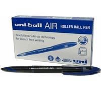 penna roller micro air uni-ball - blu (confezione da 12)