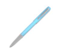 Penna roller Parker Beta NEO - finitura cromata blu chiaro - confezione da 3