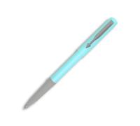 Penna roller Parker Beta NEO - finitura cromata verde mare - confezione da 3
