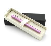 Penna roller Parker Vector XL personalizzata + scatola regalo (Lilla) | Penna con incisione personalizzata con nome | Personalized Engraved Pen | Regalo originale per lui o per lei