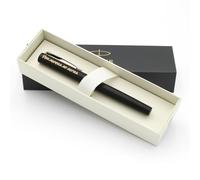 Penna roller Parker Vector XL personalizzata + scatola regalo (Nero) | Penna con incisione personalizzata con nome | Personalized Engraved Pen | Regalo originale per lui o per lei