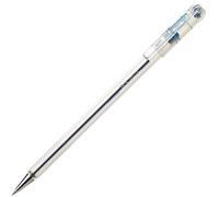 Penna roller Pentel SuperB - Punta fine 0,7 mm - Corsa 0,35 mm - Inkjet a base olio - Colore blu