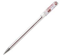 Penna roller Pentel SuperB - Punta fine 0,7 mm - Corsa 0,35 mm - Inkjet a base olio - Colore rosso NEW