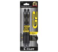 Penna roller PILOT G2 Premium Gel Fine 0,7 mm, confezione da 2, colore nero