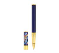 Penna Roller S.T. Dupont D-Initial Koi Fish Ad Inchiostro Unisex Blu