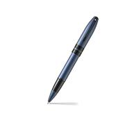 Penna roller Sheaffer 9110 Icon - blu metallizzato con PVD nero lucido