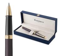 Penna roller Waterman Hémisphère | The Understated Edit | Nero lava | punta sottile | Inchiostro nero | confezione regalo