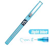 Penna Rollerball A Inchiostro Liquido Pilot V5 Hi-Tecpoint 0,5mm Blu Chiaro X 12