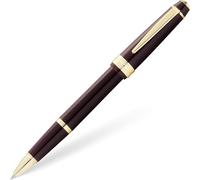 Penna Rollerball Cross Bailey Light In Resina Lucida Borgogna A Punta Media