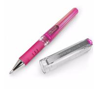 Pentel K230 - Mdo Hybrid Gel Metallic Grip DX - Penna roller con inchiostro pigmentato, confezione da 12 pezzi metallic-pink