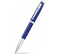 Penna Rollerball Sheaffer 100 Lucida Blu In Lacca Con Rifiniture In Cromo