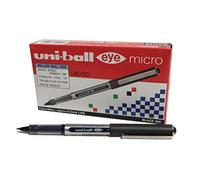Uni-Ball Eye Micro UB-150 Confezione da 12 penne a inchiostro pigmentato nero