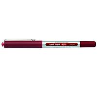 Penna rollerball UB-150 Eye Micro, inchiostro rosso Uni-ball Super Ink, pennino da 0,5 mm, scatola da 12 pezzi