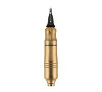 Penna rotativa del tatuaggio della cartuccia professionale Giappone 10W Motor Tattoo Machiner con DC5.5 Jack (oro)