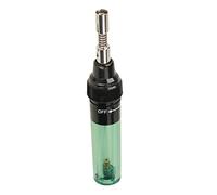 Penna Saldatore a Gas Ricaricabile, Cannello Portatile Butano Cordless Mini Pen Tipo Stagno Pistola Torcia Elettrica Riutilizzabile Strumento Riscaldamento per Saldatura Circuiti Scheda Madre(Verde)