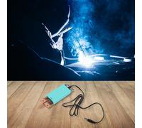 Penna saldatore a punti portatile efficiente 4 12V per pacchi batteria con aghi