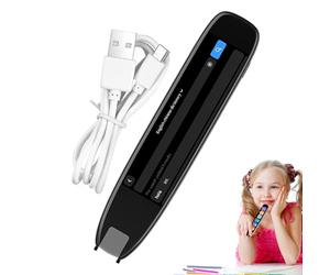 Penna Scanner - Traduttore Scanner per Dislessia con lettore tattile,Dizionari elettronici Senza Internet Foto a Voce Lettura Bambini Adulti