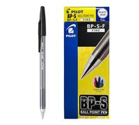 Pilot BP-S 001606 - Penna a sfera - Nero - Punta Fine - Conf. 12 pz