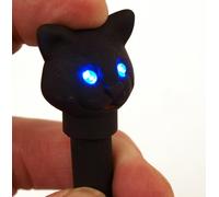 PENNA SFERA GATTO CON LUCE E LED KIKKERLAND