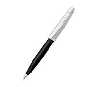 Penna Sheaffer 100 elegante e sofisticata premium nera lucida/cromata/placcata n