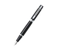 Penna Sheaffer Modern Elegant 300 nera lucida/cromata in confezione regalo