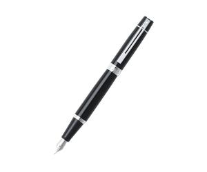 Penna Sheaffer Modern Elegant 300 nera lucida/cromata in confezione regalo