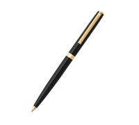 Penna Sheaffer Sagaris nero lucido/oro con finiture lisce in una lussuosa confez
