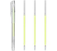 Penna Sopracciglia 1mm con Refill, Marcatore Giallo in Plastica | Incluso, Segno Uniforme per Linee Precise, Formato Cosmetico per Definizione e Contorno