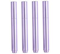 Penna spingi cuticole, 4 pezzi penna olio per unghie 3 in 1 sbiancante e rinforzante e olio tampone per unghie ammorbidisce la pelle morta liscia la gomma profumata per cuticole