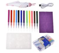 Penna spray per pittura ad aria, pennarello elettrico, per bambini di età superiore ai 3 anni, ricaricabile, per bambini e bambine