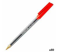 Penna Staedtler Stick 430 Rosso [50 Unità]