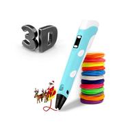 PENNA STAMPA 3D DISPLAY INTELLIGENTE FILAMENTO PLA 12 COLORI DISEGNI CREATIVI