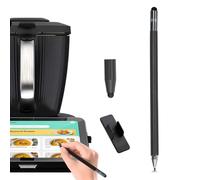 Penna stilo 4 in 1 compatibile con TM7/TM6/TM5, penna touch multifunzione - accessori TM7 con supporto e punta magnetica a disco e penna a sfera per lavorare con precisione sullo schermo del Bimby
